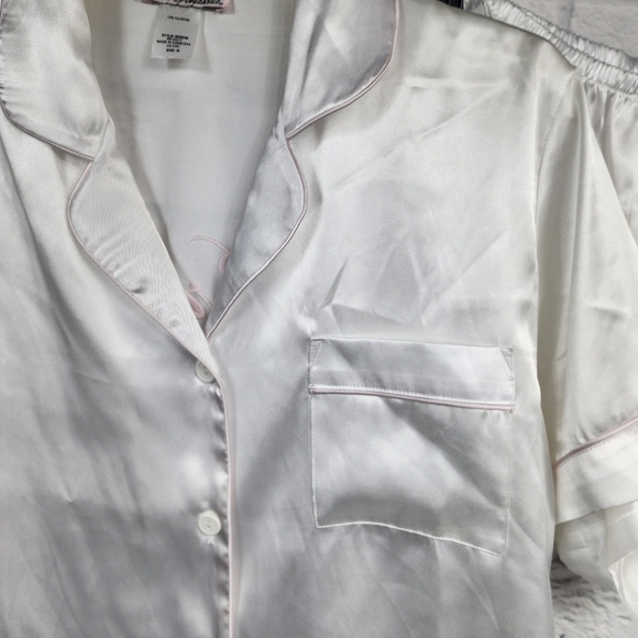 Linea Donatella Womens Bride Embroidered 2-Pieces Pajama Set - Picture 2 of 10